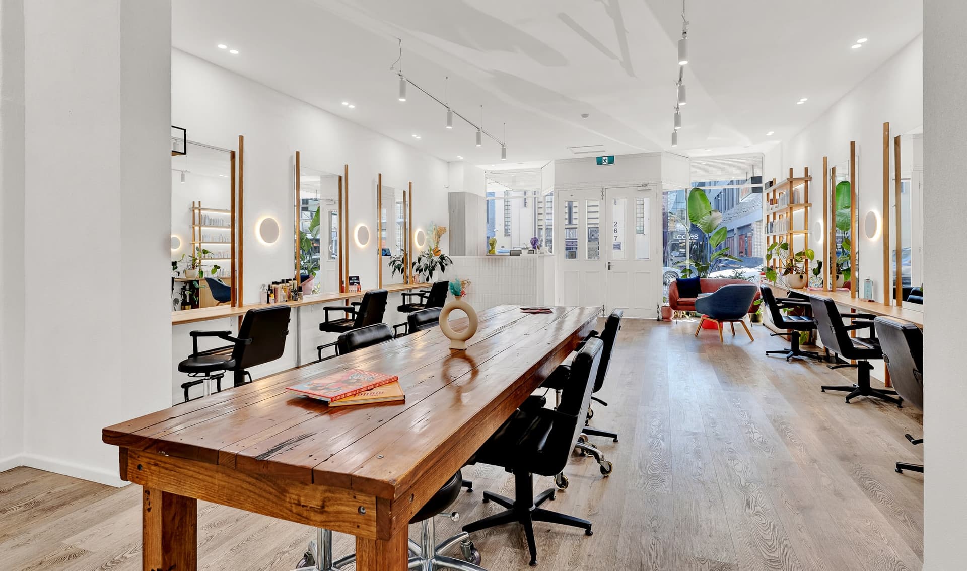 A salon in Melbourne